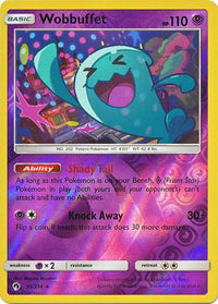 Wobbuffet 93/214 - Reverse Holo-Kantocards