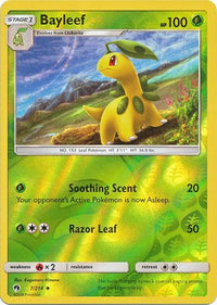 Bayleef 7/214 - Reverse Holo-Kantocards