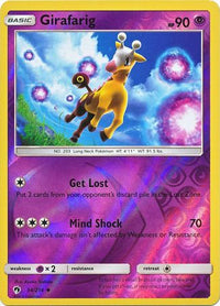 Girafarig 94/214 - Reverse Holo-Kantocards
