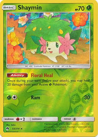 Shaymin 33/214 - Reverse Holo-Kantocards