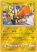 Tapu Koko 85/214 - Reverse Holo-Kantocards