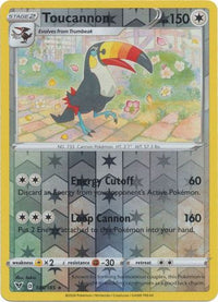 Toucannon 145/185 - Reverse Holo-Kantocards
