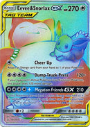 Eevee & SnorlaxTag Team GX 191/181-Kantocards