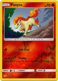 Ponyta 17/181 - Reverse Holo-Kantocards