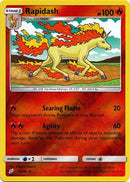 Rapidash 18/181 - Reverse Holo-Kantocards