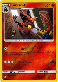 Torracat 21/181 - Reverse Holo-Kantocards
