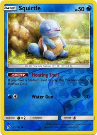 Squirtle 22/181 - Reverse Holo-Kantocards