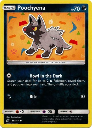 Poochyena 86/181 - Reverse Holo