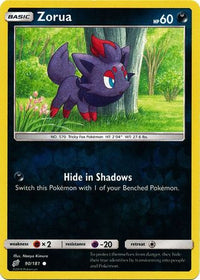 Zorua 90/181 - Reverse Holo-Kantocards