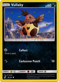 Vullaby 92/181 - Reverse Holo-Kantocards