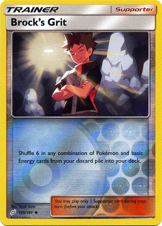 Brock's Grit 135/181 - Reverse Holo