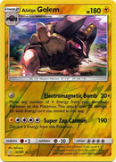 Alolan Golem 37/181 - Reverse Holo-Kantocards