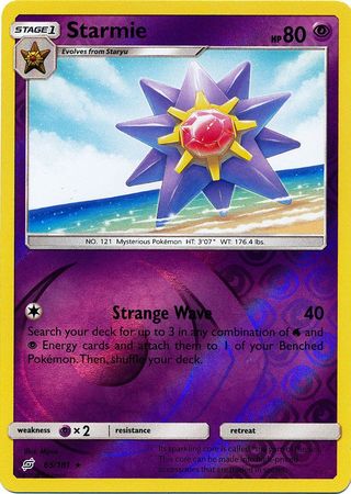 Starmie 65/181 - Reverse Holo