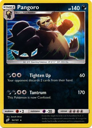 Pangoro 94/181 - Reverse Holo
