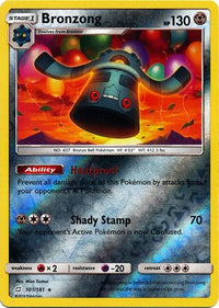 Bronzong 101/181 - Reverse Holo-Kantocards