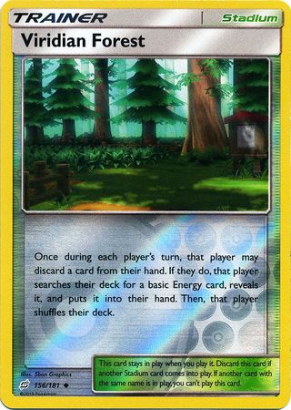 Viridian Forest 156/181 - Reverse Holo