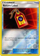 Return Label 153/181 - Reverse Holo-Kantocards