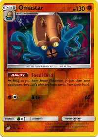 Omastar 76/181 - Reverse Holo-Kantocards