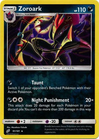 Zoroark 91/181 - Reverse Holo-Kantocards