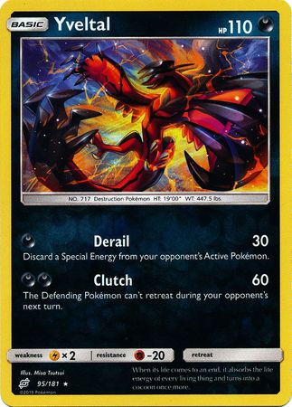 Yveltal 95/181 - Reverse Holo
