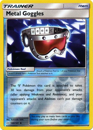 Metal Goggles 148/181 - Reverse Holo