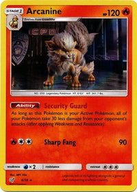 Arcanine 6/18-Kantocards