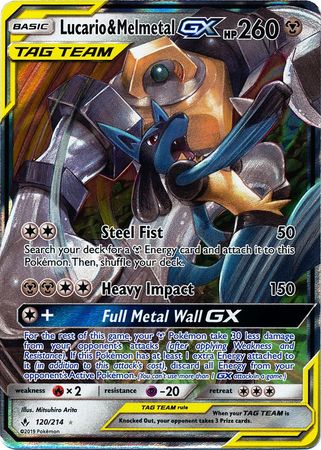 Lucario & MelmetalTag Team GX 120/214