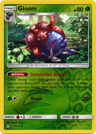 Gloom 7/214 - Reverse Holo