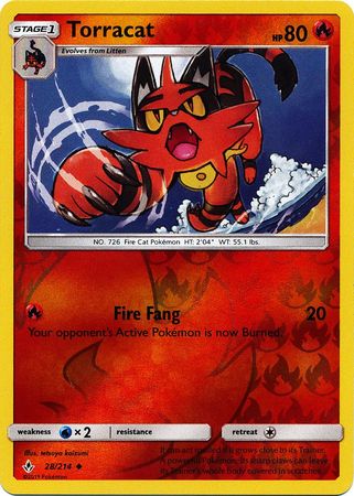 Torracat 28/214 - Reverse Holo