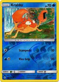 Krabby 46/214 - Reverse Holo-Kantocards