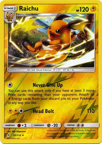Raichu 55/214 - Reverse Holo-Kantocards
