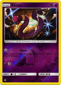 Ekans 62/214 - Reverse Holo-Kantocards