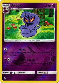 Arbok 63/214 - Reverse Holo-Kantocards