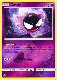 Gastly 67/214 - Reverse Holo-Kantocards