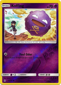 Koffing 73/214 - Reverse Holo-Kantocards