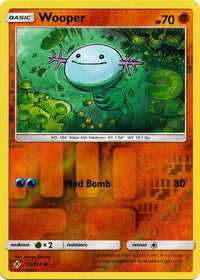Wooper 96/214 - Reverse Holo-Kantocards