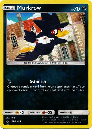 Murkrow 108/214 - Reverse Holo
