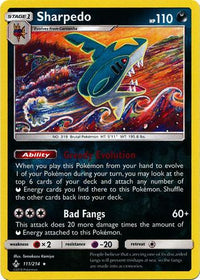 Sharpedo 111/214 - Reverse Holo-Kantocards