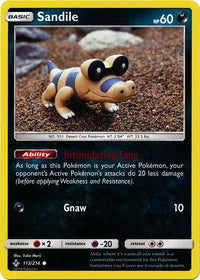 Sandile 113/214 - Reverse Holo-Kantocards
