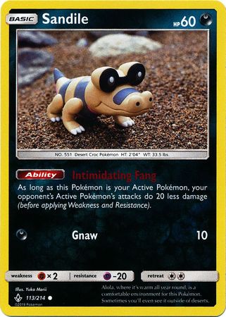 Sandile 113/214 - Reverse Holo