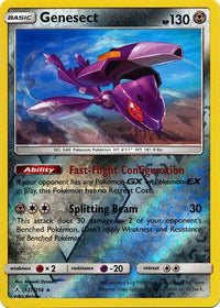 Genesect 127/214 - Reverse Holo-Kantocards
