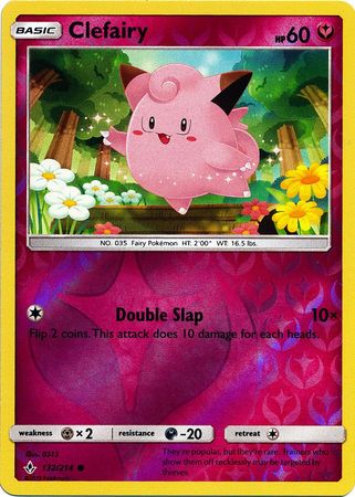 Clefairy 132/214 - Reverse Holo