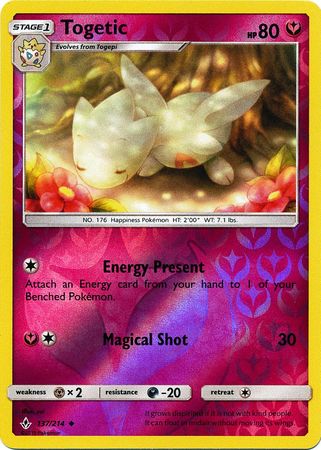 Togetic 137/214 - Reverse Holo