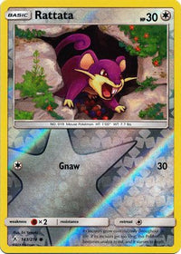 Rattata 143/214 - Reverse Holo-Kantocards
