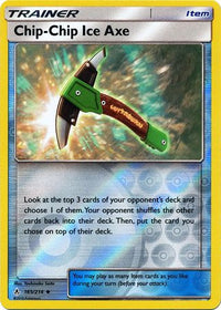 Chip-Chip Ice Axe 165/214 - Reverse Holo-Kantocards