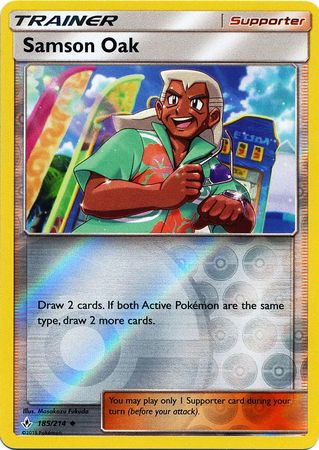 Samson Oak 185/214 - Reverse Holo