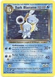 Dark Blastoise  4/110 - Holo