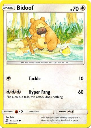 Bidoof 171/236