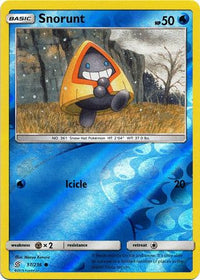 Snorunt 37/236 - Reverse Holo-Kantocards