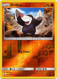 Drilbur 118/236 - Reverse Holo-Kantocards